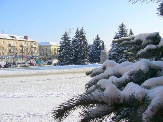 Вид на Центральную площадь