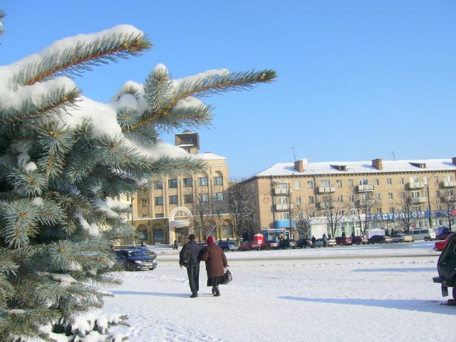 Вид на Центральную площадь