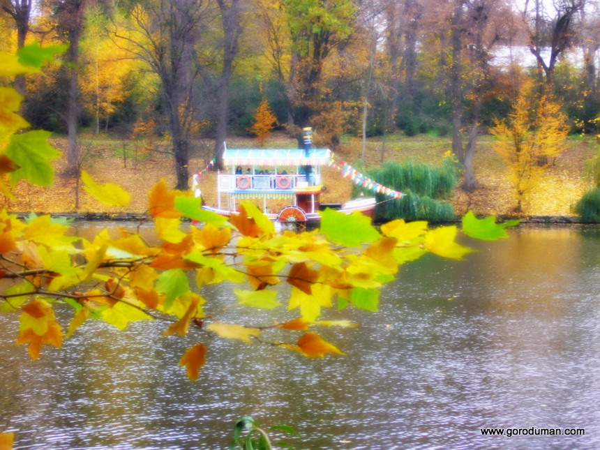 Осень в Софиевке